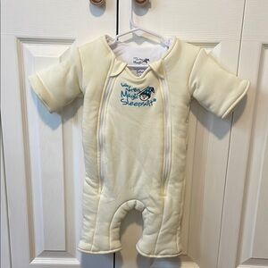 Baby Merlin’s Magic Sleepsuit off white